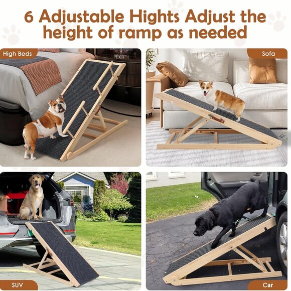 Update Dog Ramp for Bed, 47.2" - Picture 8 of 9